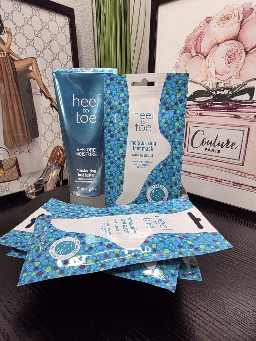 heel to toe Moisturizing Foot Care Set